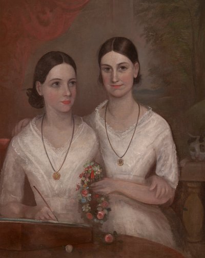 Signorine Isabella e Fanny, figlie del reverendo William Browne da Frederick Strange